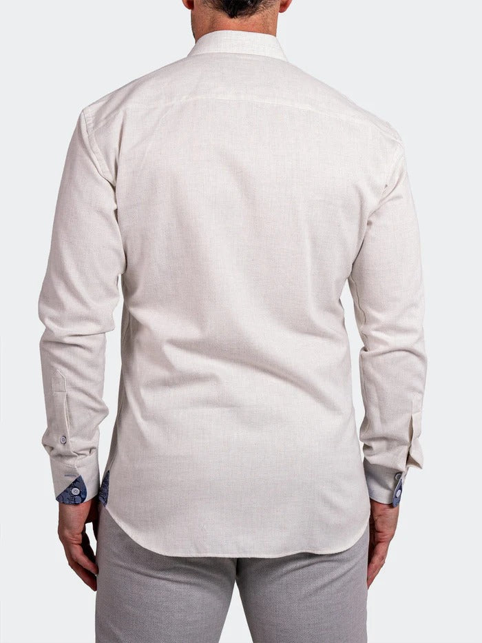 Maceoo Stretch Shirt | Eins Ascension0039 White