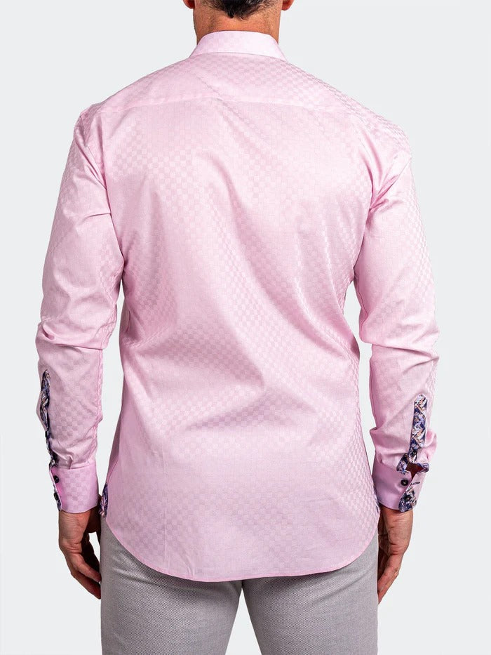 Maceoo Stretch Shirt | Eins Ascension0089 Pink