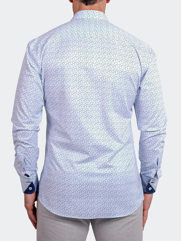 Maceoo Stretch Shirt | Eins StretchAscension3261 White