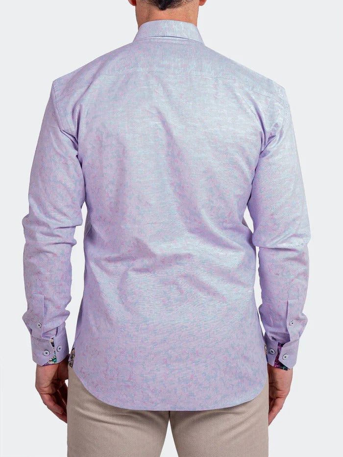 Maceoo Stretch Shirt | Fibonacci Ascension0082 Pink
