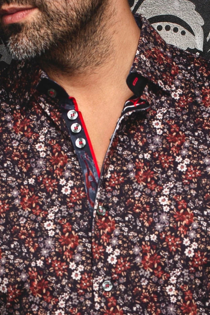 Au Noir Stretch Shirt | Bloom Rust