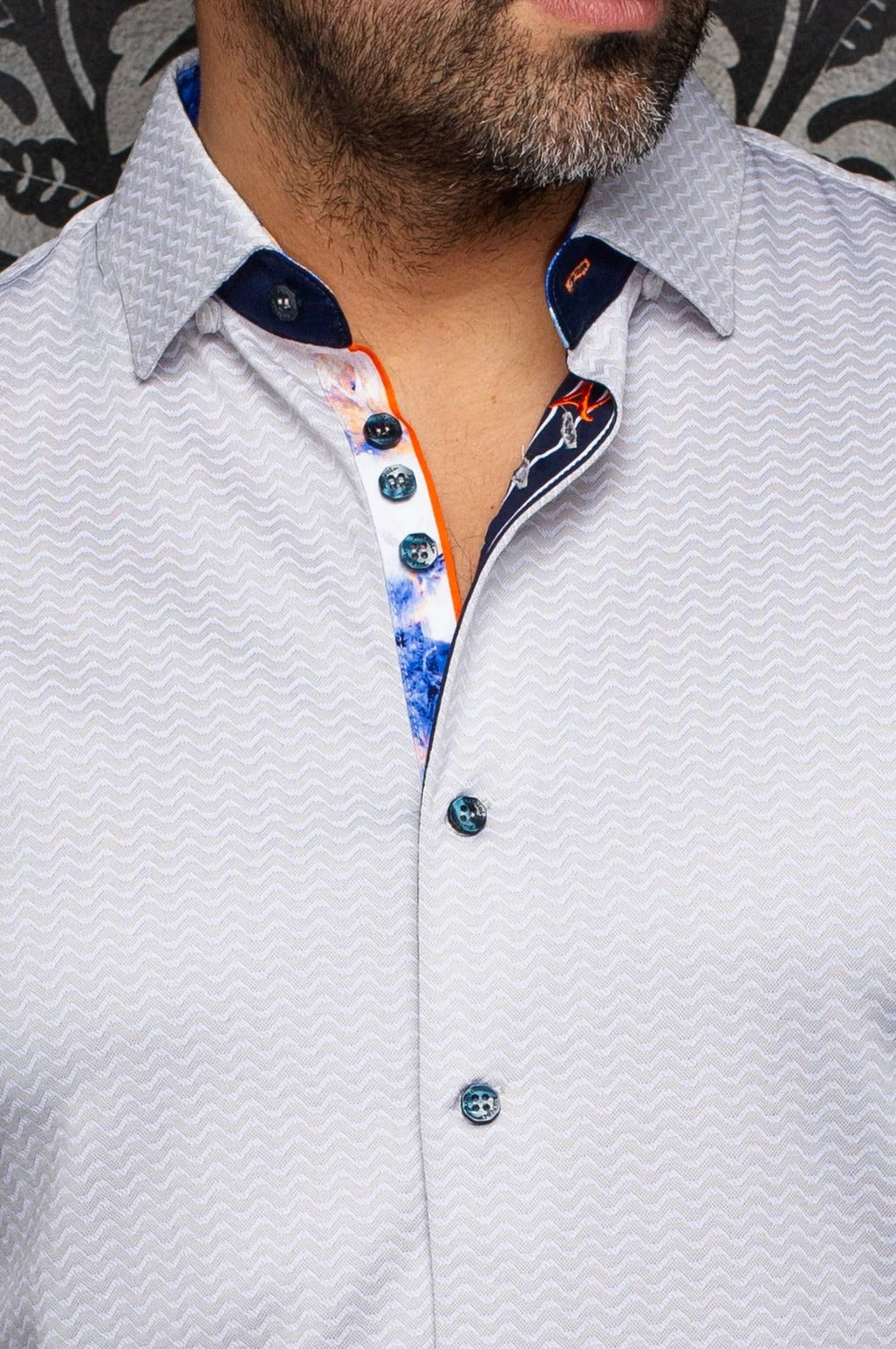 Au Noir Stretch Shirt | Ironbark Sand