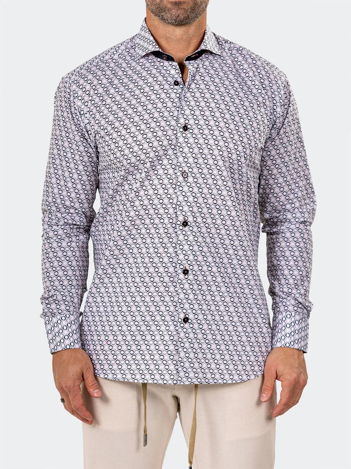 Maceoo Stretch Shirt | Eins Marthyr0240 White