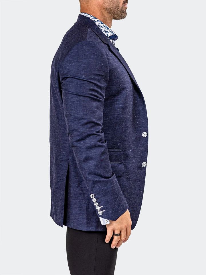 Maceoo Blazer | Blazer Socrate Marthyr033 Blue