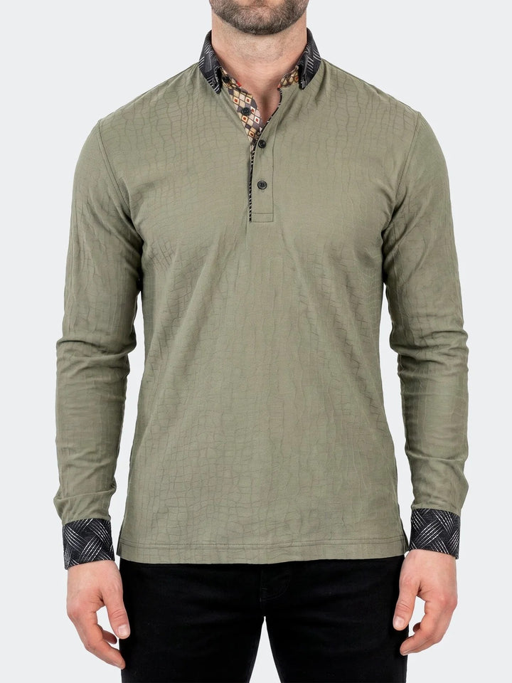 Maceoo Stretch Polos | Polo KnitNewton Unknown008 Grey