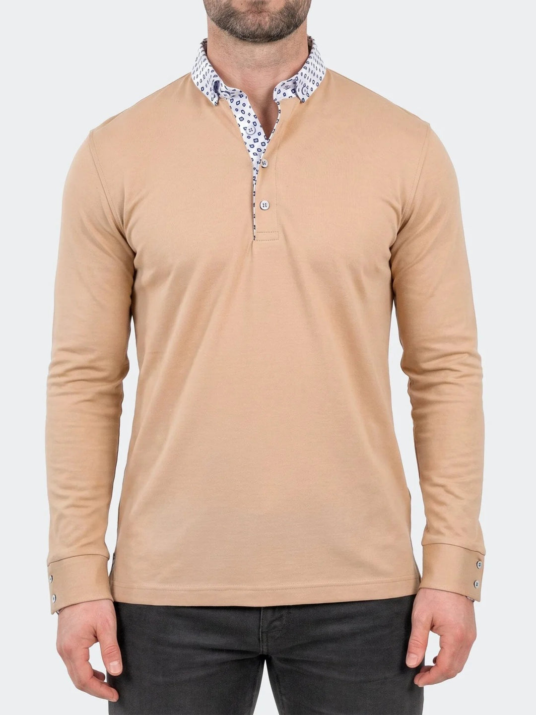 Maceoo Stretch Polos | Polo Newton Unknown025 Beige