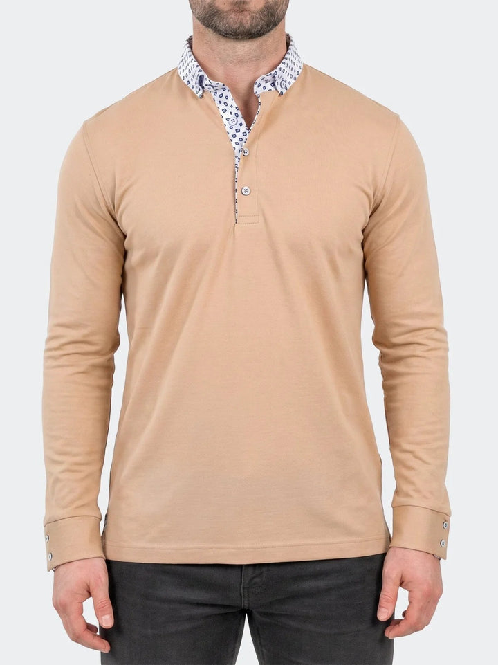 Maceoo Stretch Polos | Polo Newton Unknown025 Beige