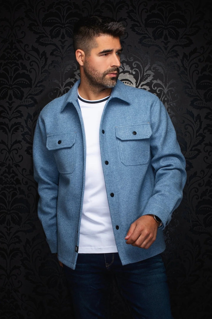 Au Noir Jacket | Danali Light Blue