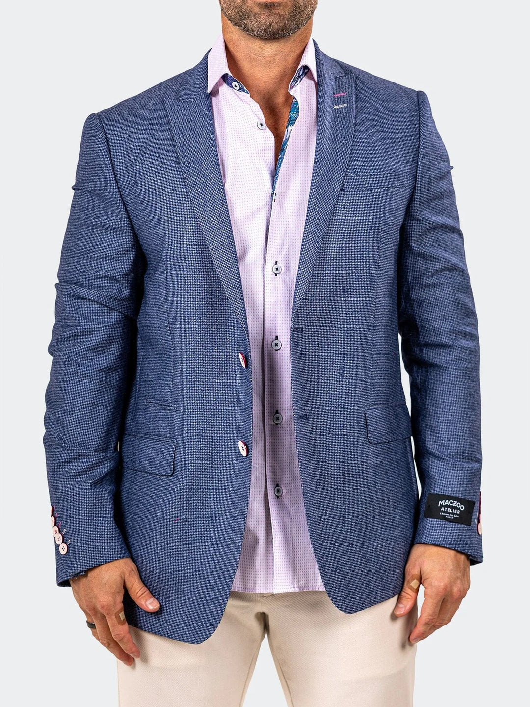 Maceoo Blazer | Blazer Descartes Marthyr010 Blue