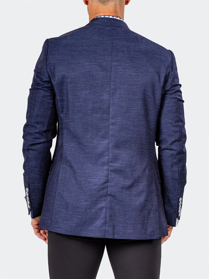 Maceoo Blazer | Blazer Socrate Marthyr033 Blue