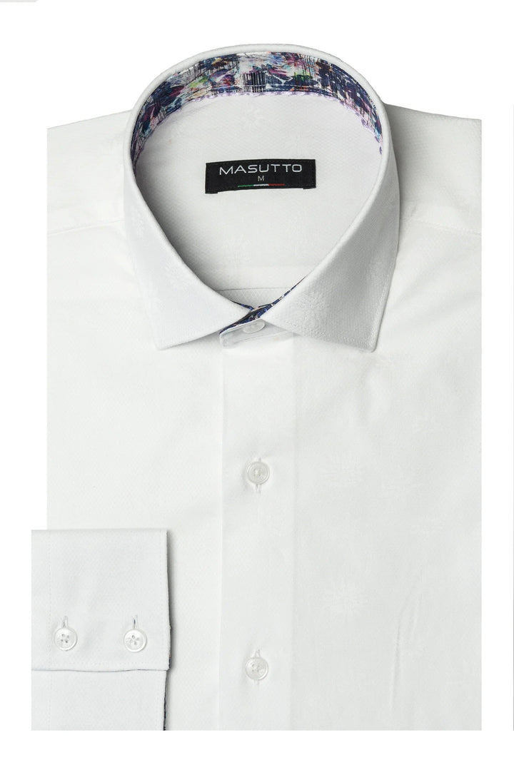 Masutto Shirt | DANA-05 SLEEVE BUTTON DOWN SHIRT
