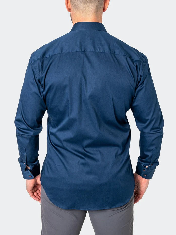 Maceoo Stretch Shirt | Einstein Soft butter Blue