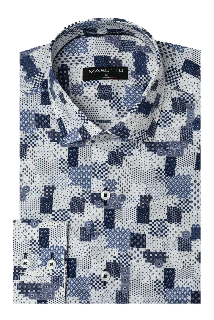 Masutto Shirt | MIRISOLA-05 SLEEVE BUTTON DOWN SHIRT