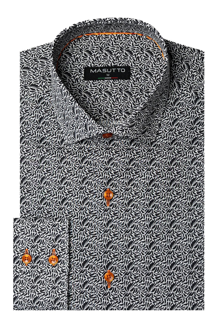 Masutto Shirt | TAO-18 SLEEVE BUTTON DOWN SHIRT
