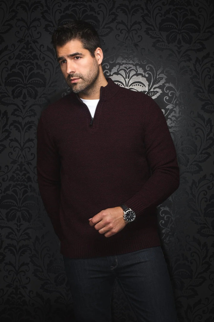 Au Noir® Sweaters | Vogar Burgundy