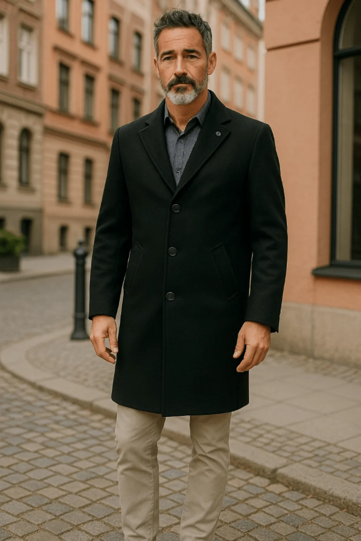 Au Noir Coat | Klamath Black - Men Fashion