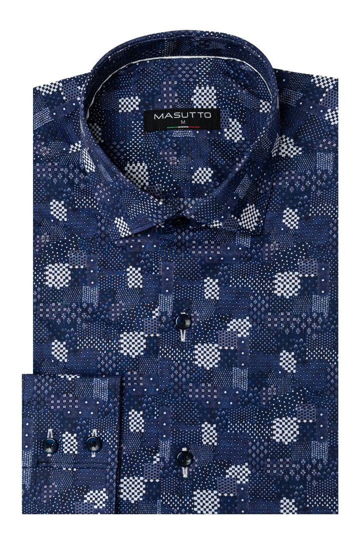 Masutto Shirt | MIRISOLA-18 SLEEVE BUTTON DOWN SHIRT
