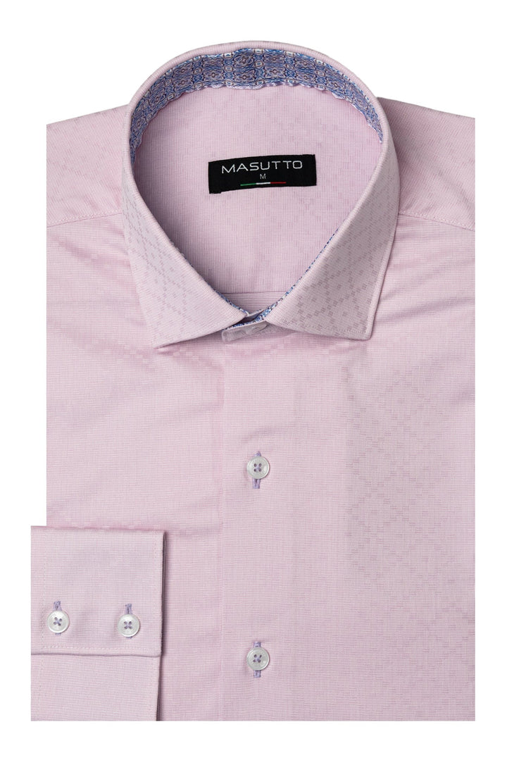 Masutto Shirt | WILLIS-52 SLEEVE BUTTON DOWN SHIRT