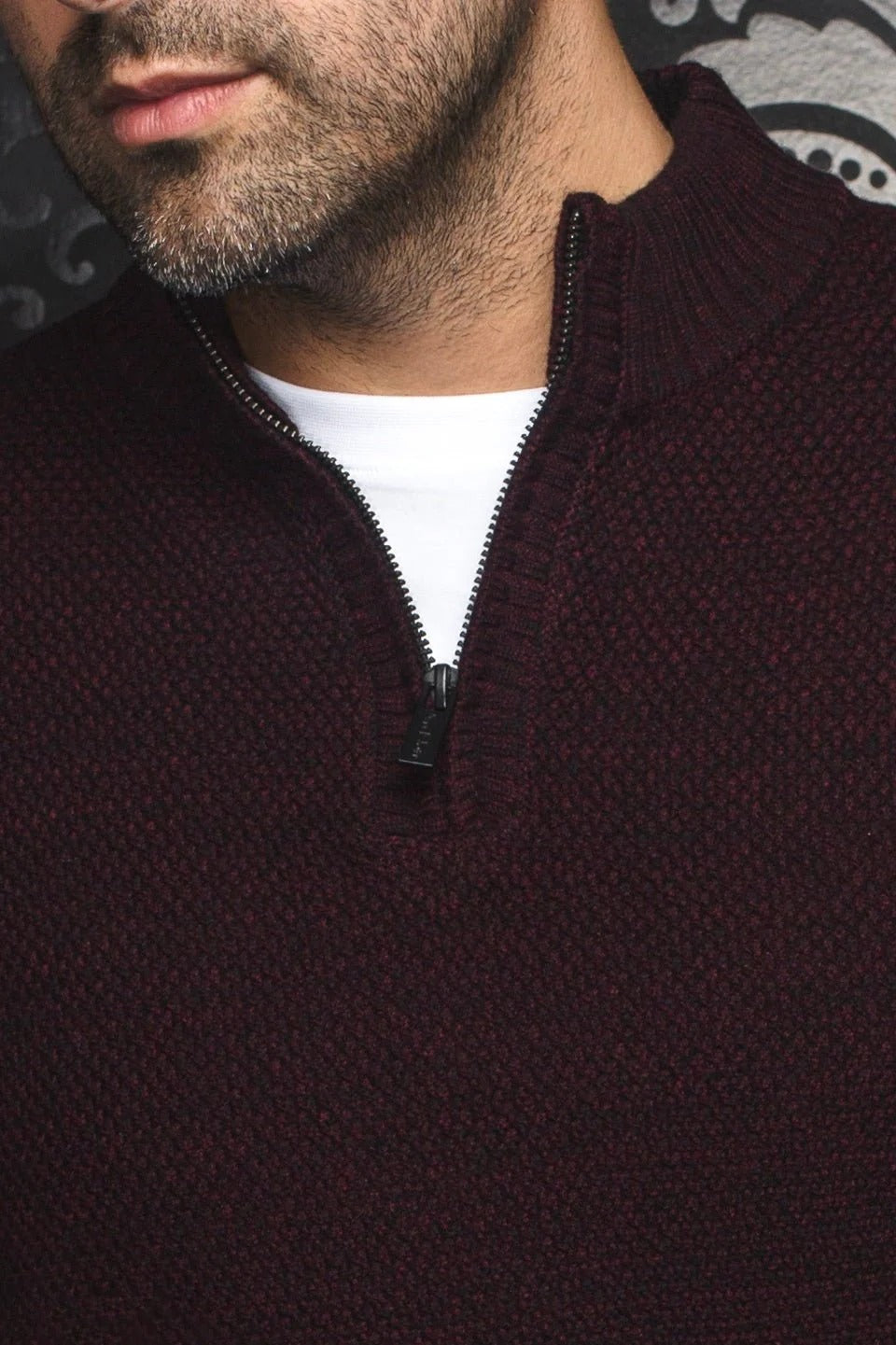 Au Noir® Sweaters | Vogar Burgundy