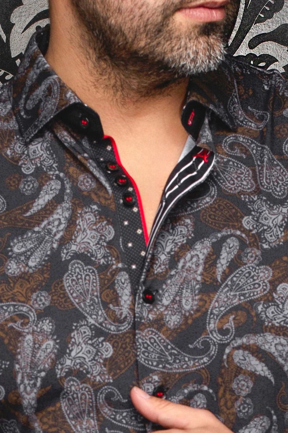 Au Noir Stretch Shirt | Vesper Black