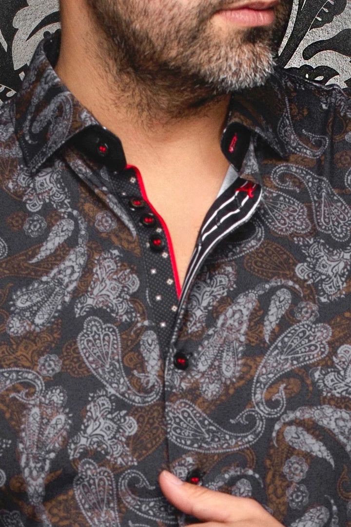 Au Noir Stretch Shirt | Vesper Black