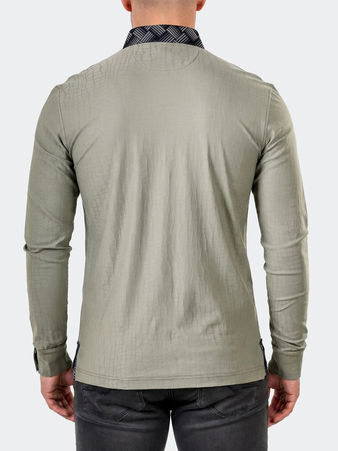 Maceoo Stretch Polos | Polo KnitNewton Unknown008 Grey
