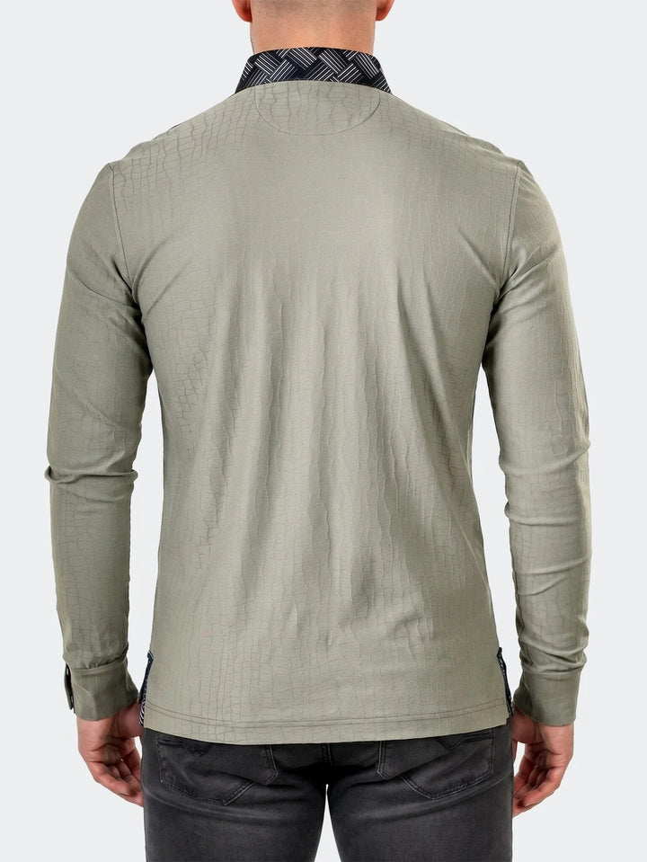 Maceoo Stretch Polos | Polo KnitNewton Unknown008 Grey