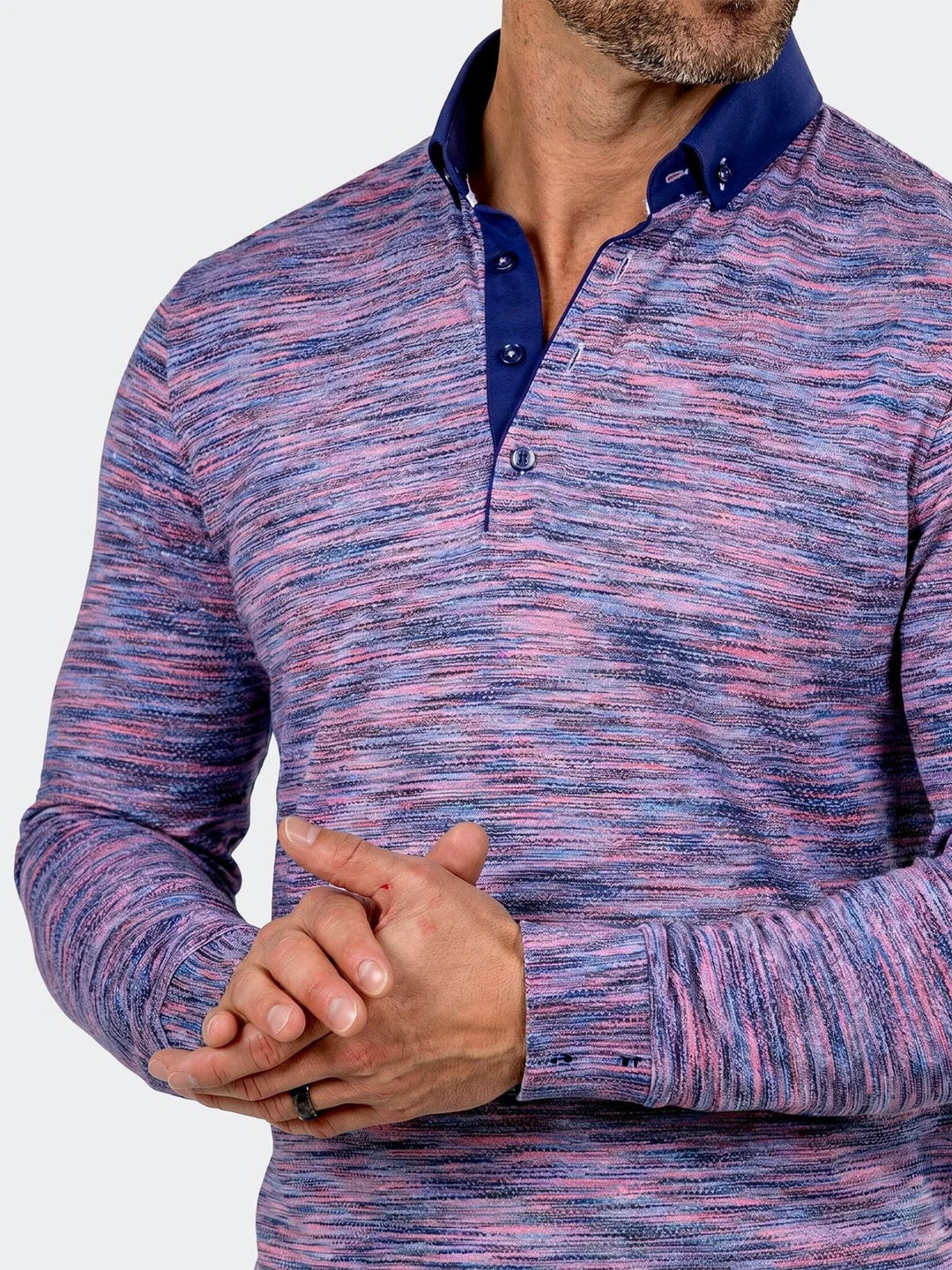 Maceoo Stretch Polos | Polo KnitNewton Unknown011 Pink