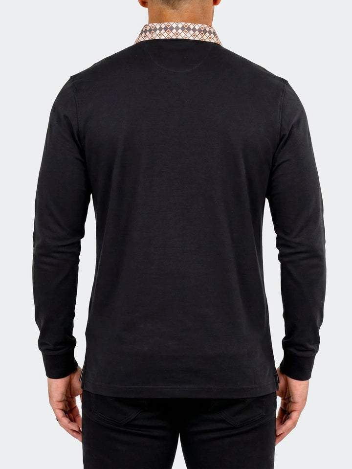 Maceoo Stretch Polos | Polo Newton Unknown020 Black