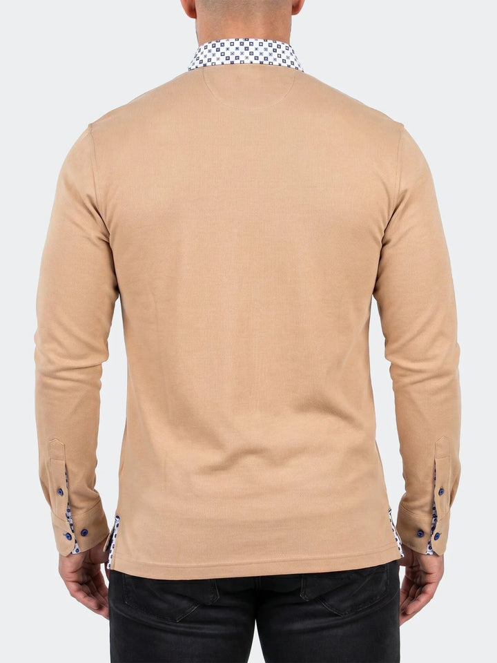 Maceoo Stretch Polos | Polo Newton Unknown025 Beige