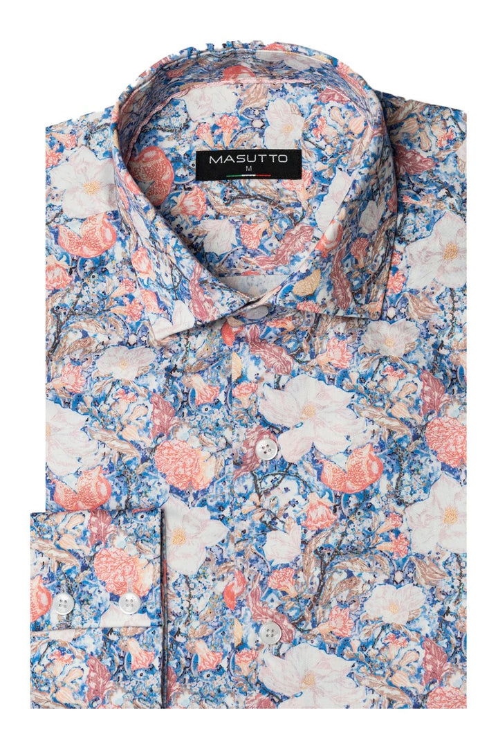 Masutto Shirt | TIOGA-02 LONG SLEEVE BUTTON DOWN SHIRT