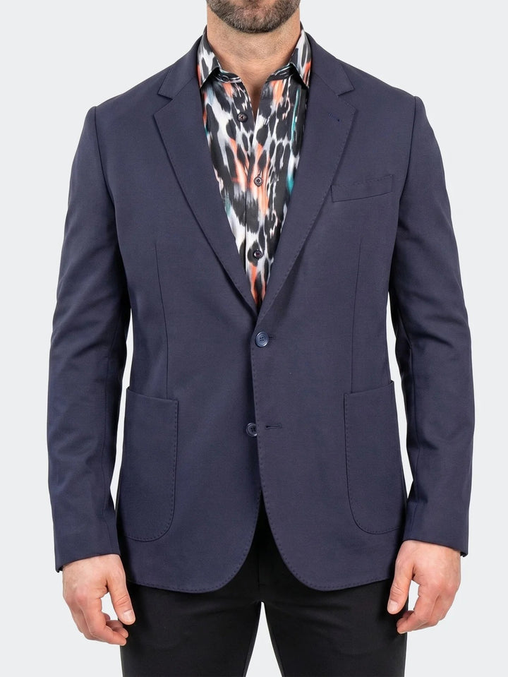 Maceoo Blazer | Descartes Blazer Unconstructed Unknown 0005 Blue