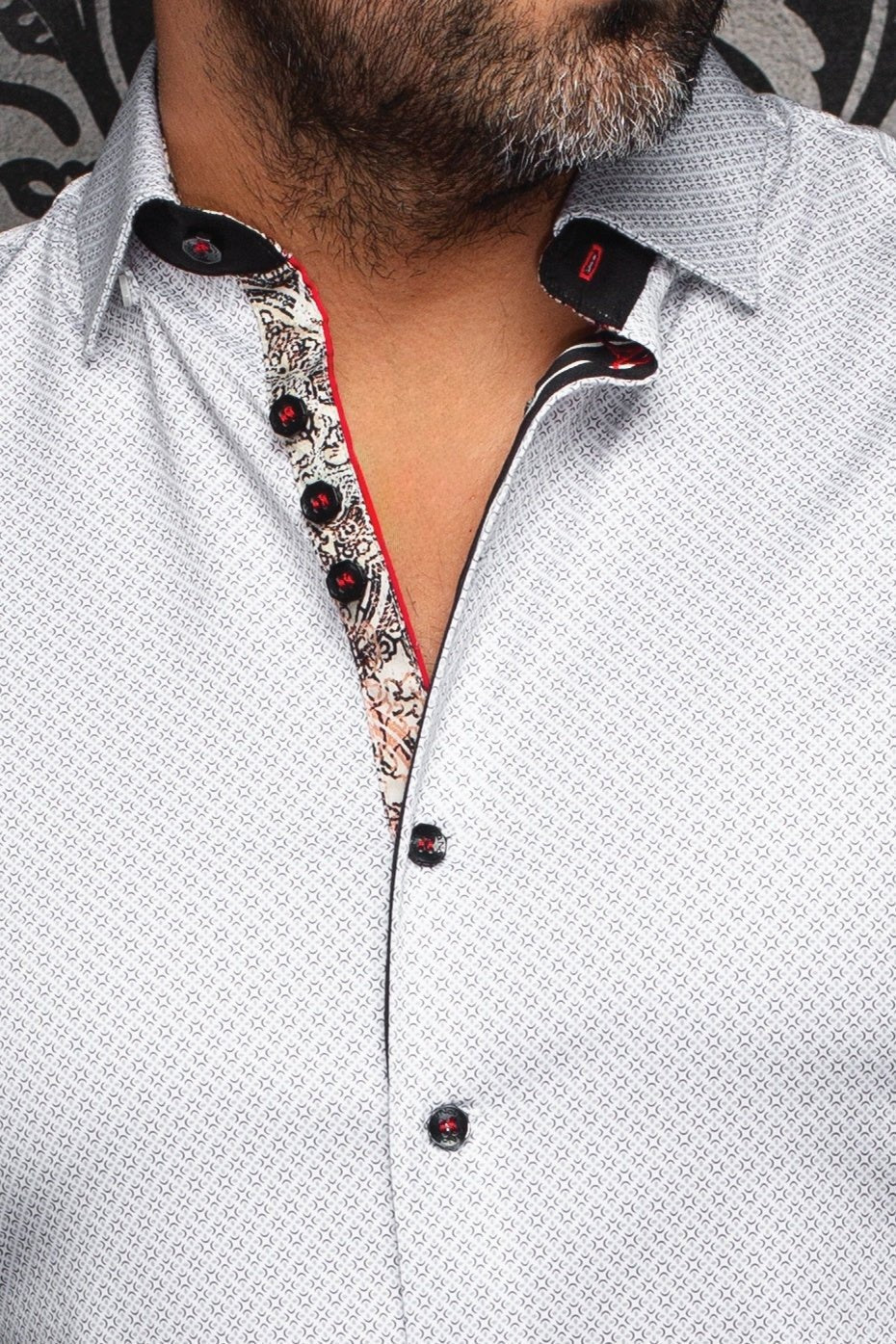 Au Noir Stretch Shirt | Bangalore White
