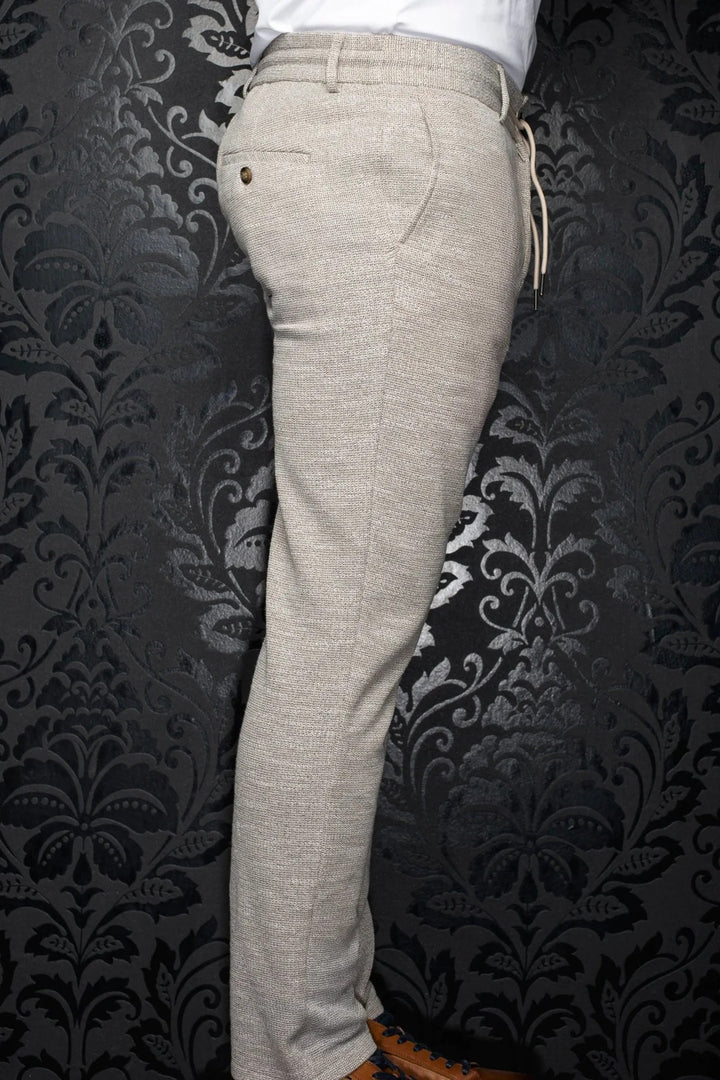Au Noir Dressy Stretch Pant | Noah Sauer Beige