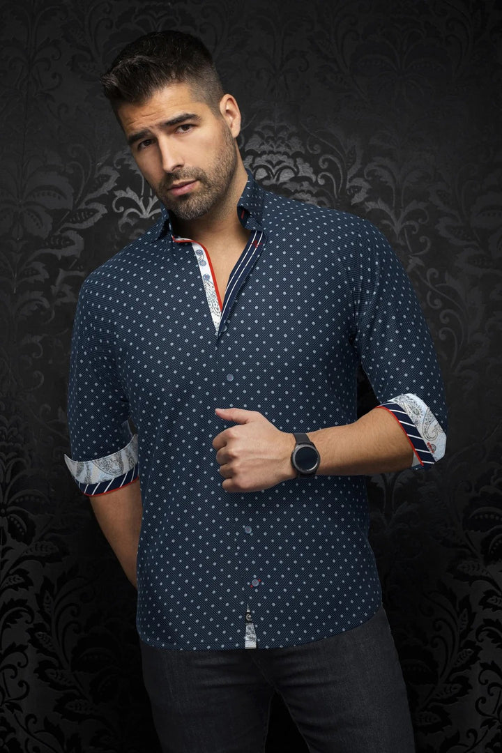 Au Noir Stretch Shirt | Starscream Navy