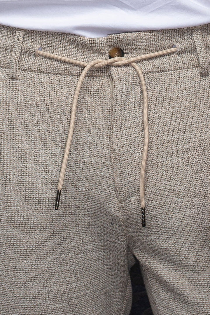 Au Noir Dressy Stretch Pant | Noah Sauer Beige
