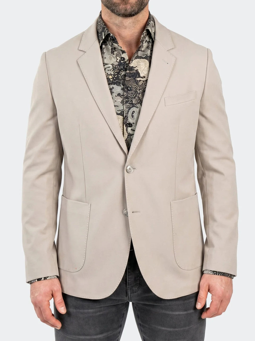 Maceoo Blazer | Descartes Blazer Unconstructed Unknown 0010 Beige