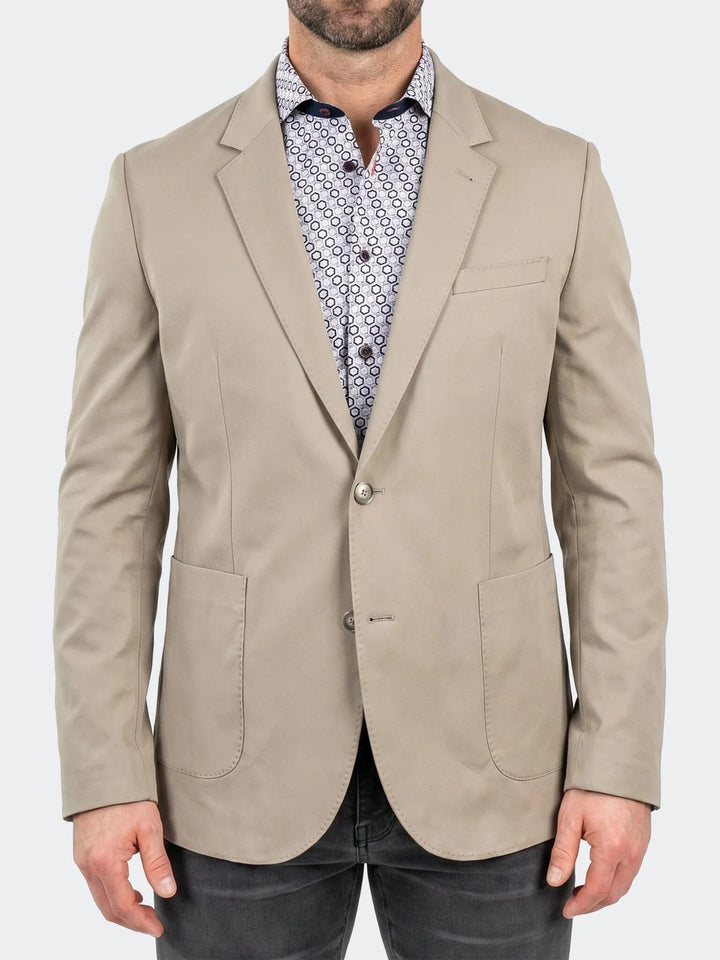 Maceoo Blazer | Descartes Blazer Unconstructed Unknown 0011 Beige