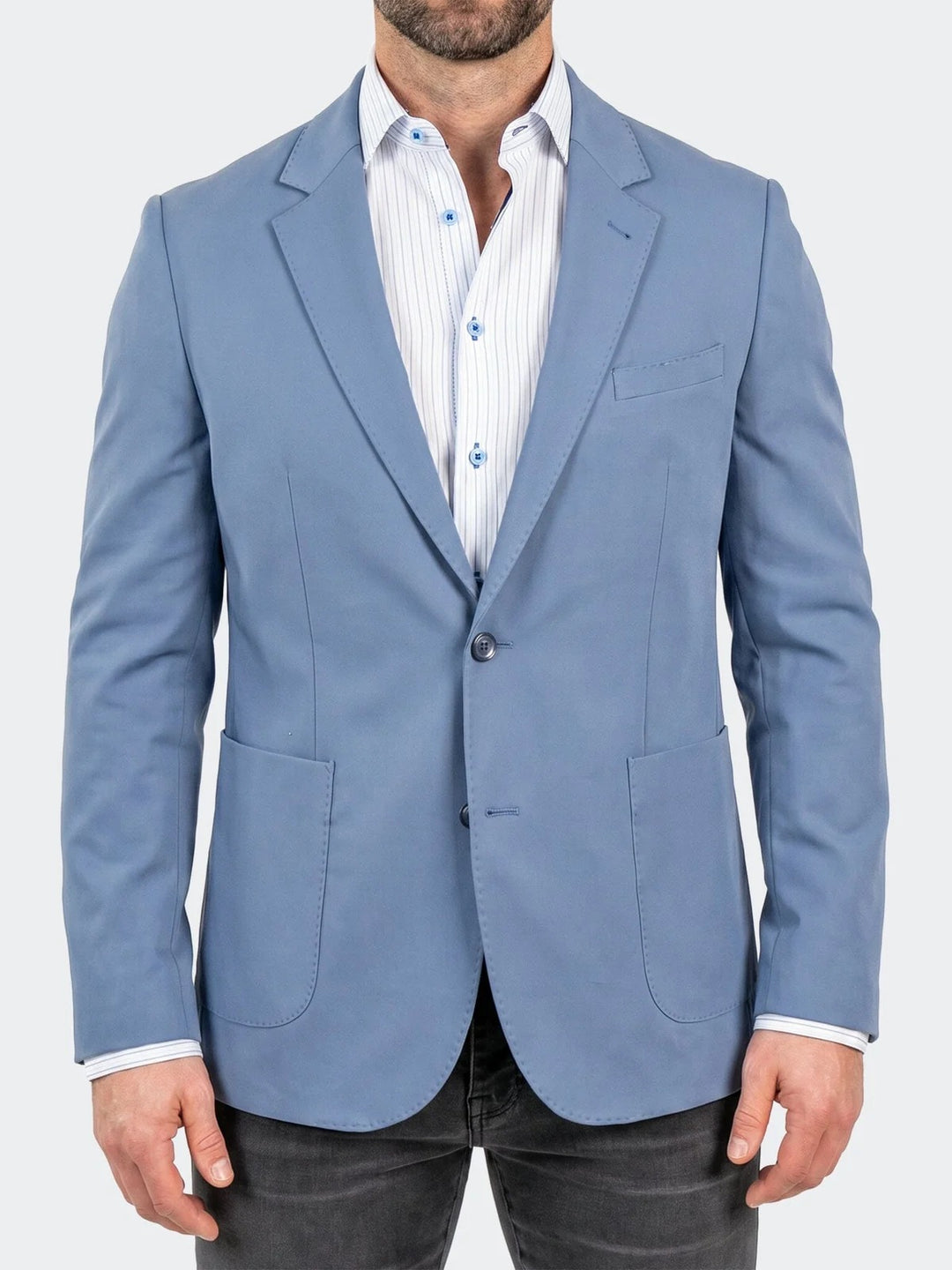 Maceoo Blazer | Descartes Blazer Unconstructed Unknown 0014 Blue