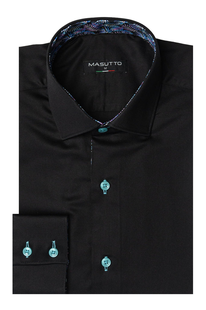 Masutto Shirt | ARIA-18 SLEEVE BUTTON DOWN SHIRT