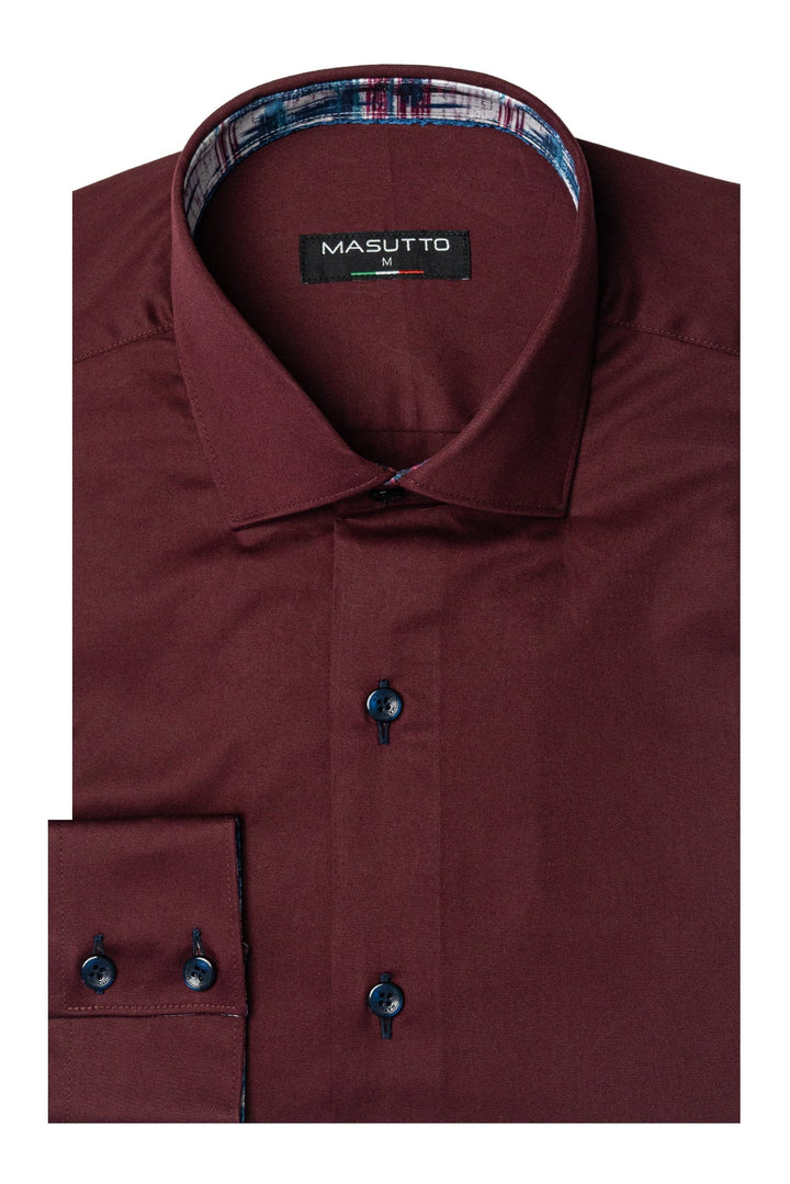 Masutto Shirt | ARIA-49 SLEEVE BUTTON DOWN SHIRT