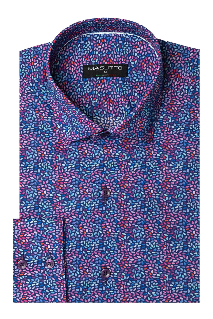 Masutto Shirt | BITTO-92 SLEEVE BUTTON DOWN SHIRT