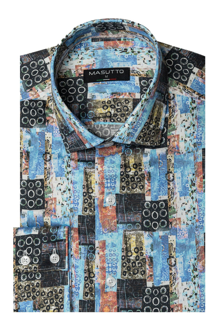 Masutto Shirt | CONCORD-02 SLEEVE BUTTON DOWN SHIRT