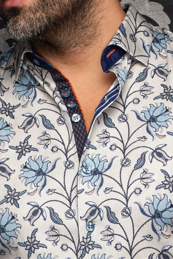 Au Noir Stretch Shirt | Harrington Stone