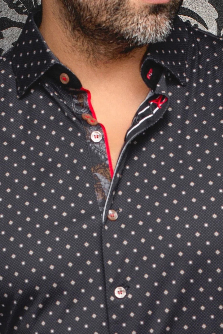 Au Noir Stretch Shirt | Starscream Black Gold