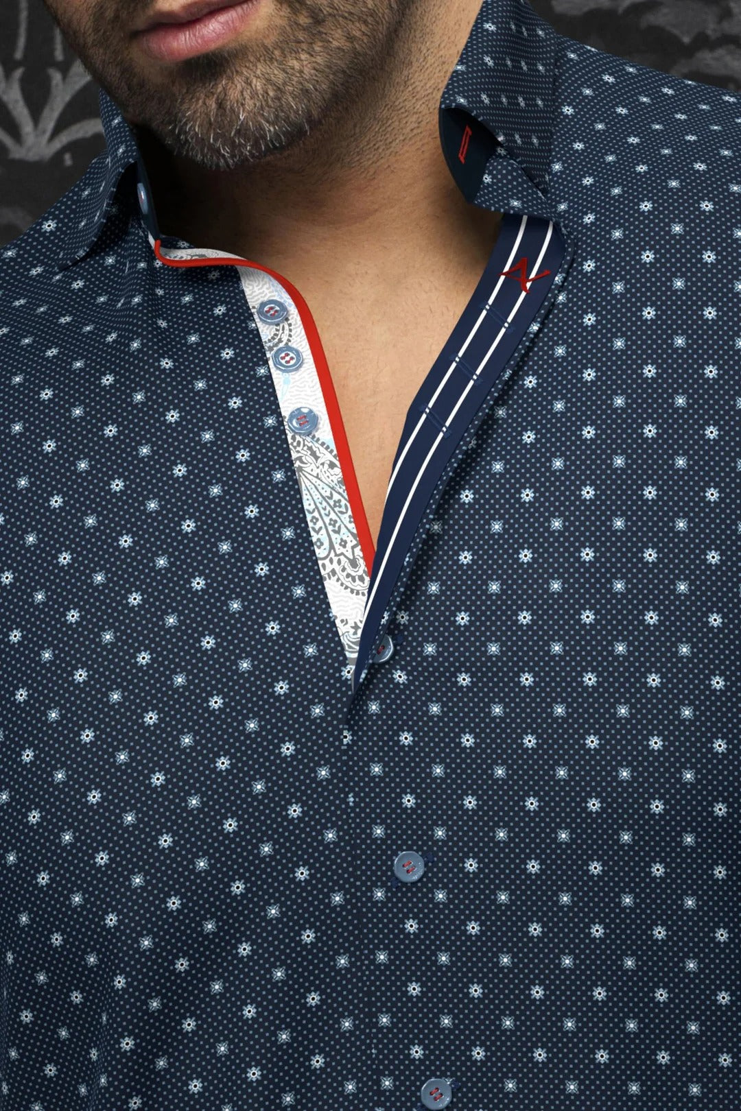 Au Noir Stretch Shirt | Starscream Navy