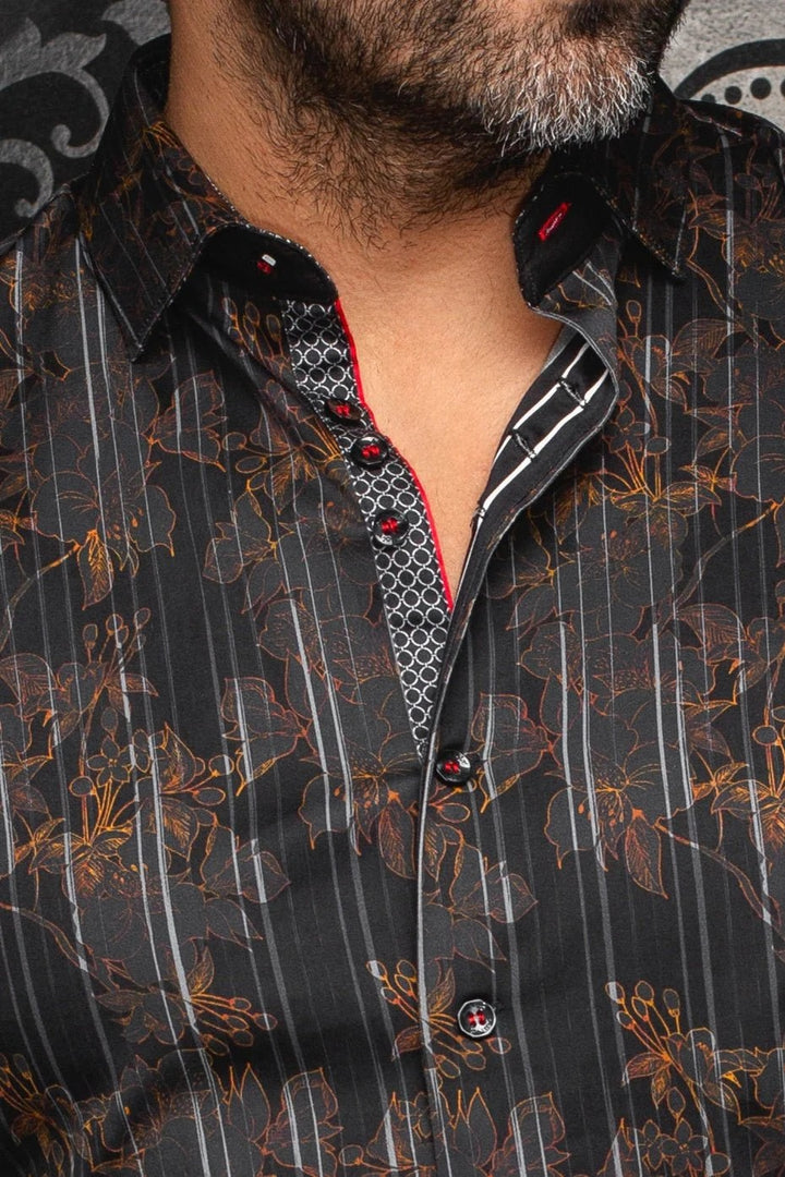 Au Noir Stretch Shirt | Swerve Black