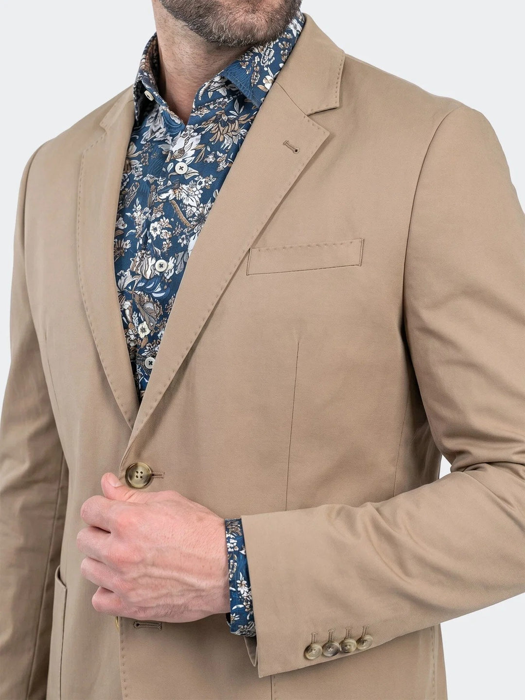 Maceoo Blazer | Descartes Blazer Unconstructed Unknown 0008 Beige