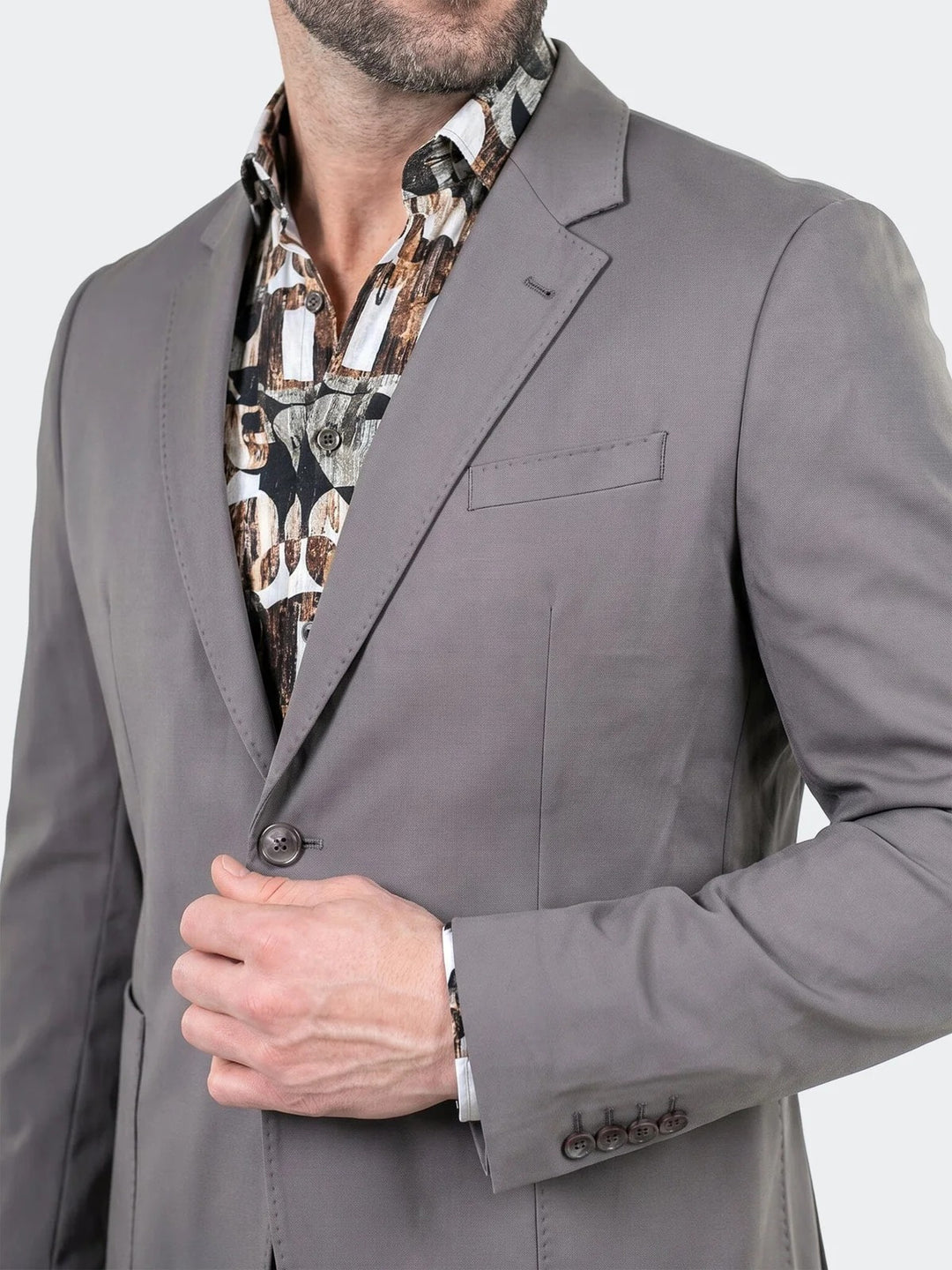 Maceoo Blazer | Descartes Blazer Unconstructed Unknown 0009 Brown