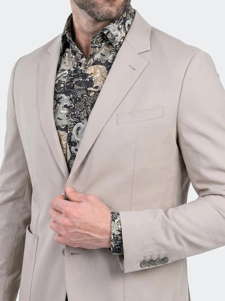 Maceoo Blazer | Descartes Blazer Unconstructed Unknown 0010 Beige